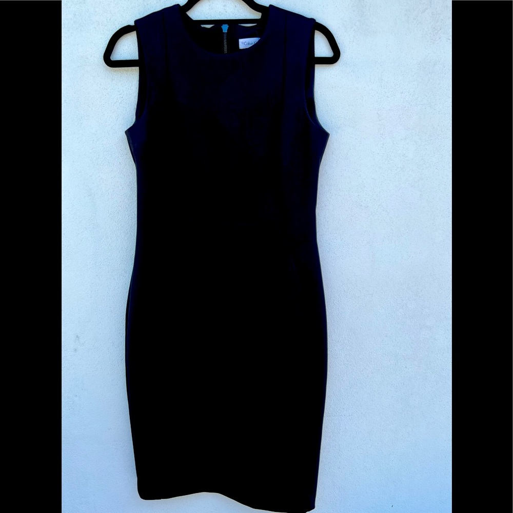 Black Calvin Klein Dress size 8. Gently worn.